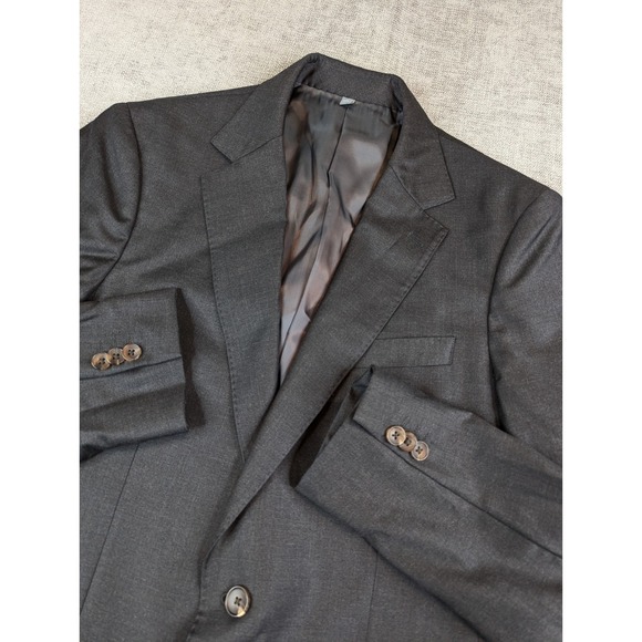 Bonobos Blazer Mens 38L Slim Fit Wool Cashmere Vitale Barberis Canonico Jacket